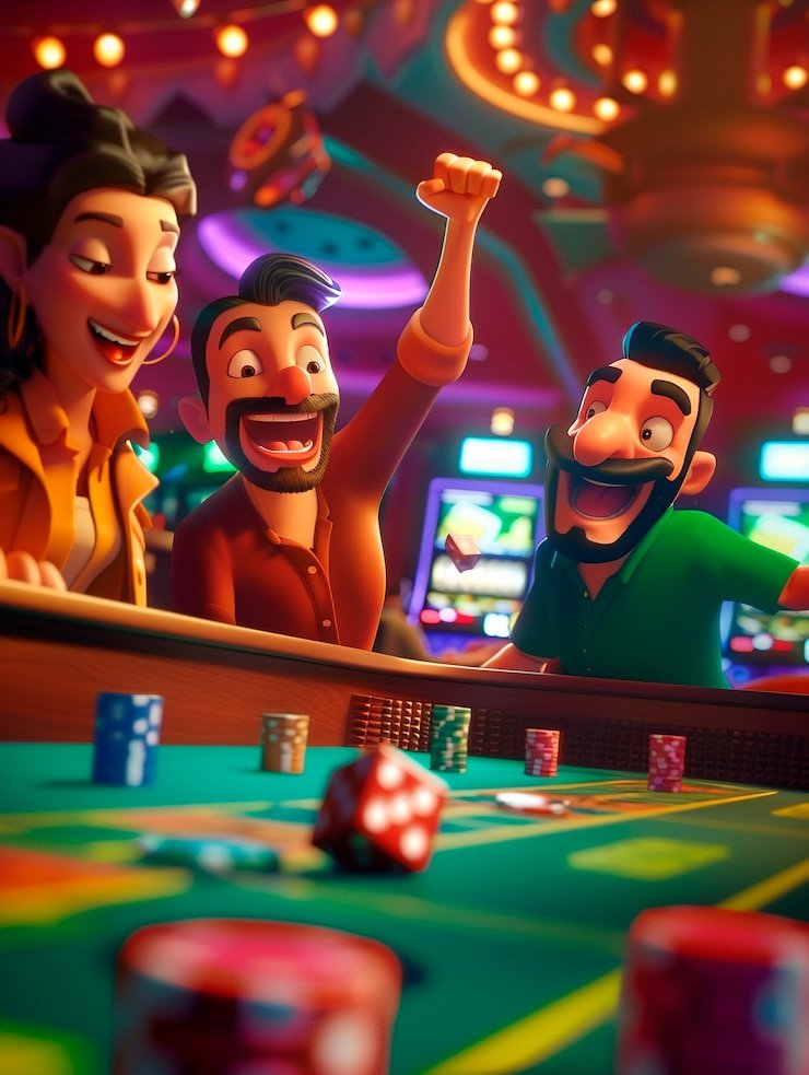 Antarmuka navigasi kategori game di platform mobile ayowd